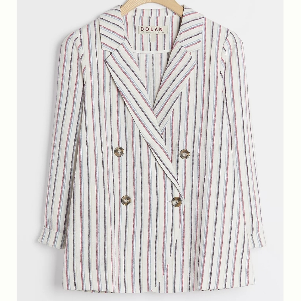 Anthro ANNA DOUBLE-BREASTED BLAZER